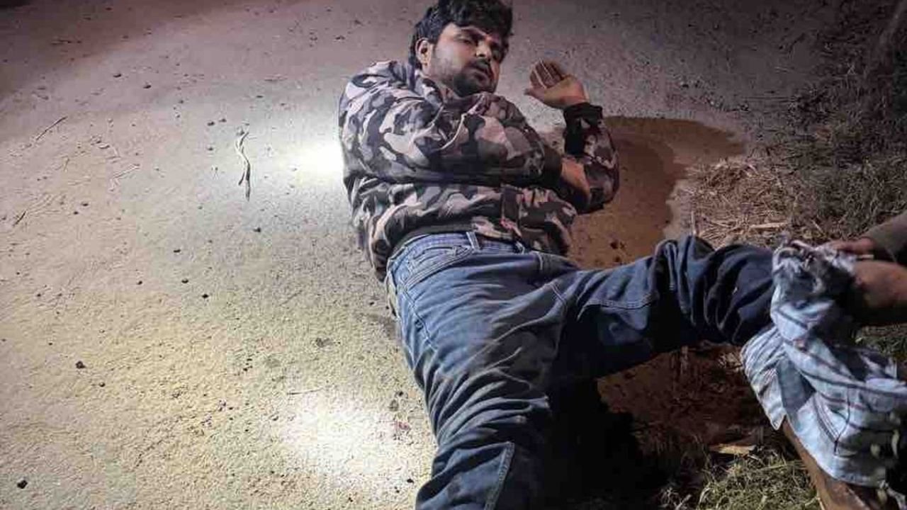 Ghaziabad News: मुरादनगर में 20 हजार के इनामी बदमाश की पुलिस से मुठभेड़, घायल होकर गिरफ्तार हुआ आरोपी आदिल